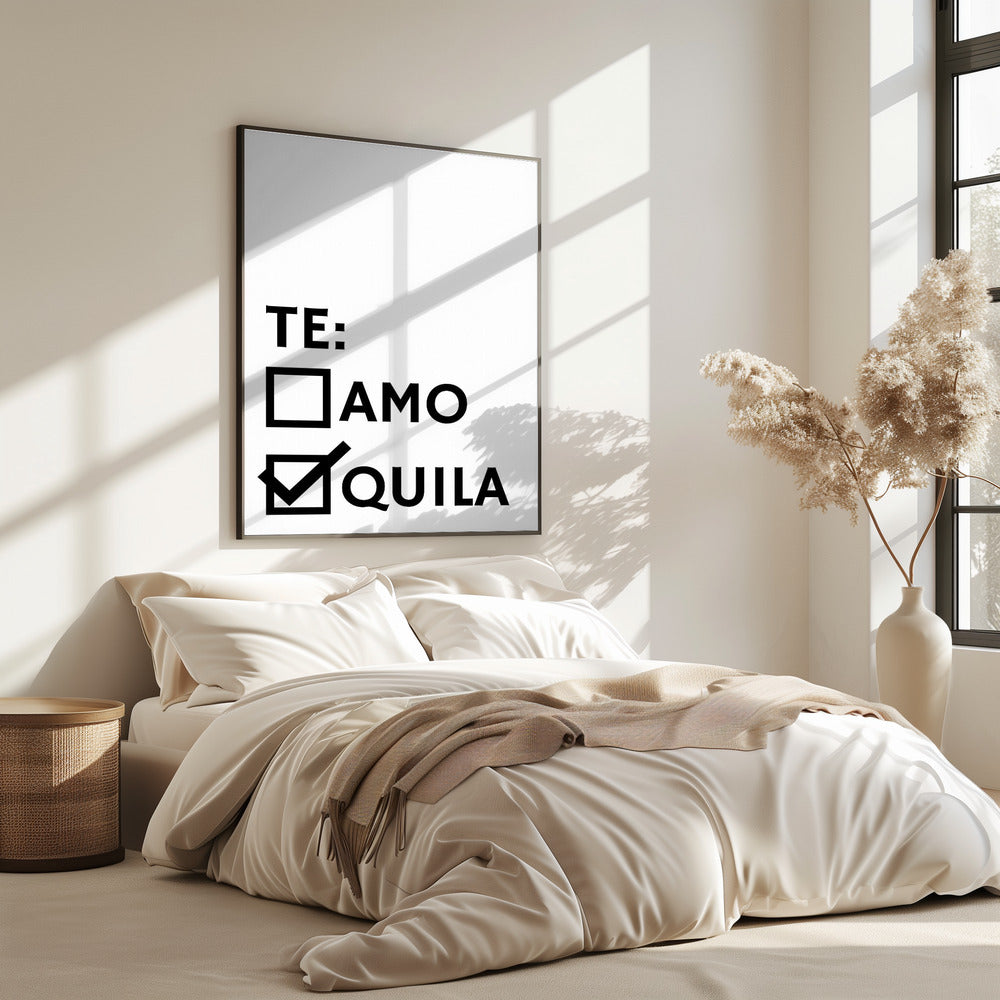 Tequila Liebe Wahl | Poster