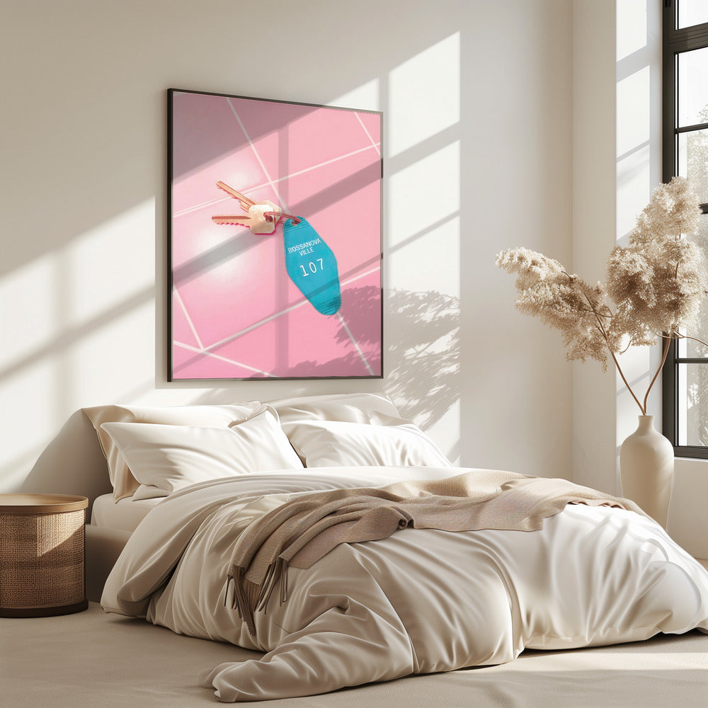 Motelzimmerschlüssel | Poster