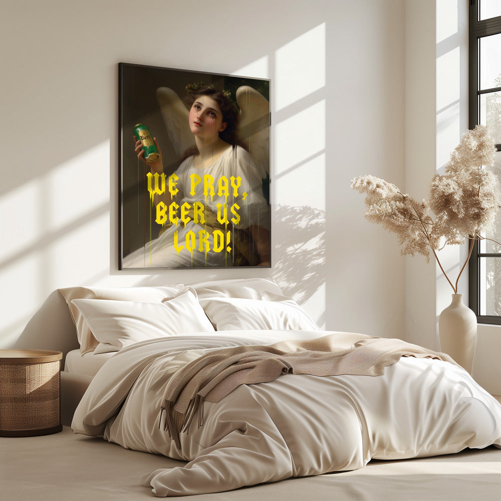 Wir beten Bier uns Herr | Poster