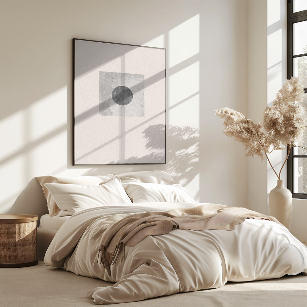 Monochrome Sonnenfinsternis | Poster