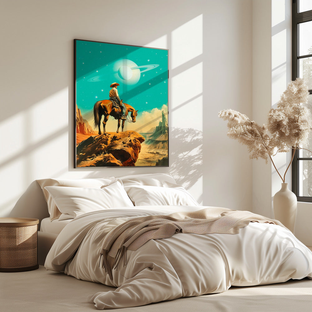 Ein westlicher Astronaut | Poster