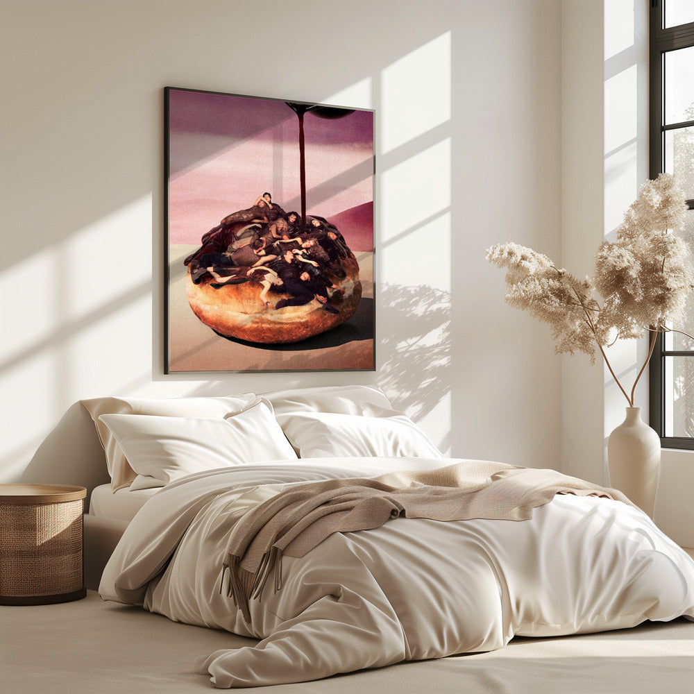 Surrealer dekadenter Donut | Poster