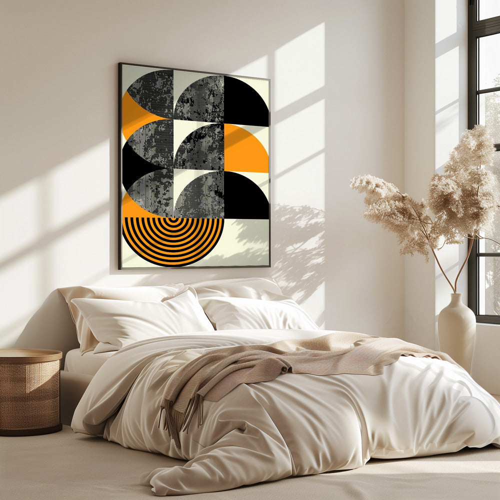 Geometrische Abstraktion Dynamisch | Poster