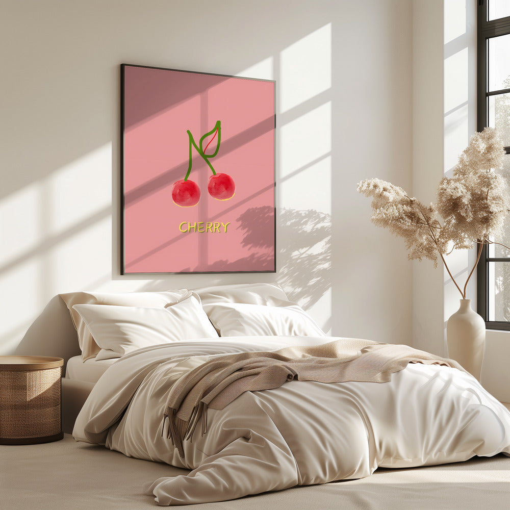 Kirsche in Pink | Poster