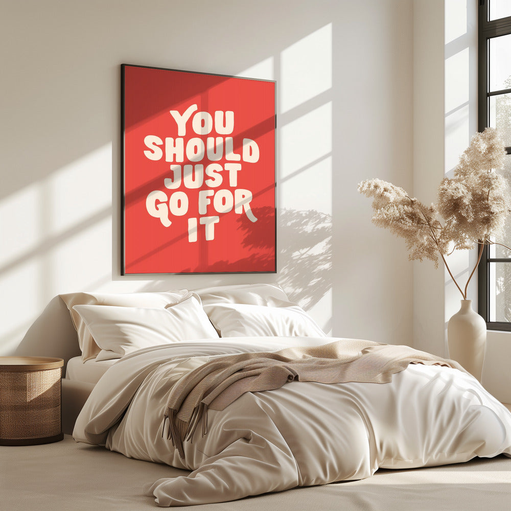 Du solltest es einfach versuchen Ed5248 | Poster