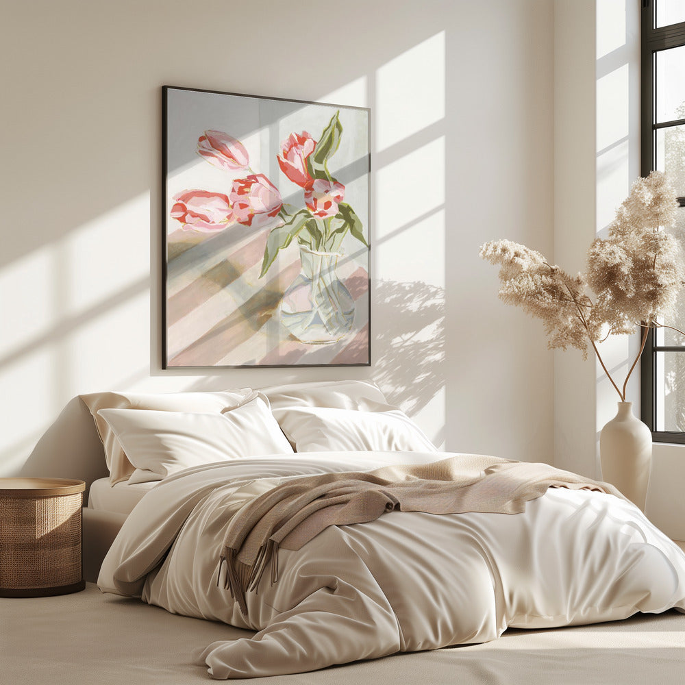 Tulpen in einer Vase | Poster