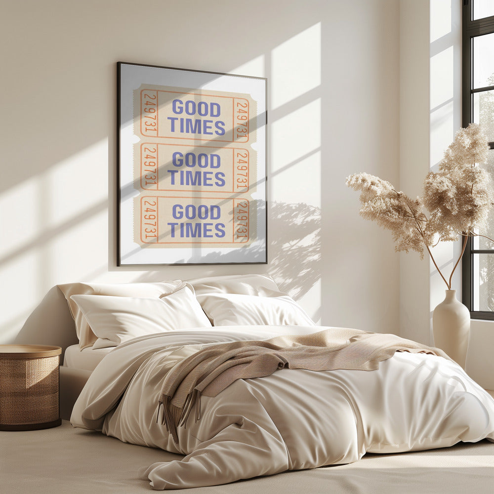 Coastal Blue Good Times | Poster