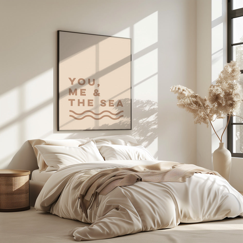 You Me And The Sea (Sand) | Poster