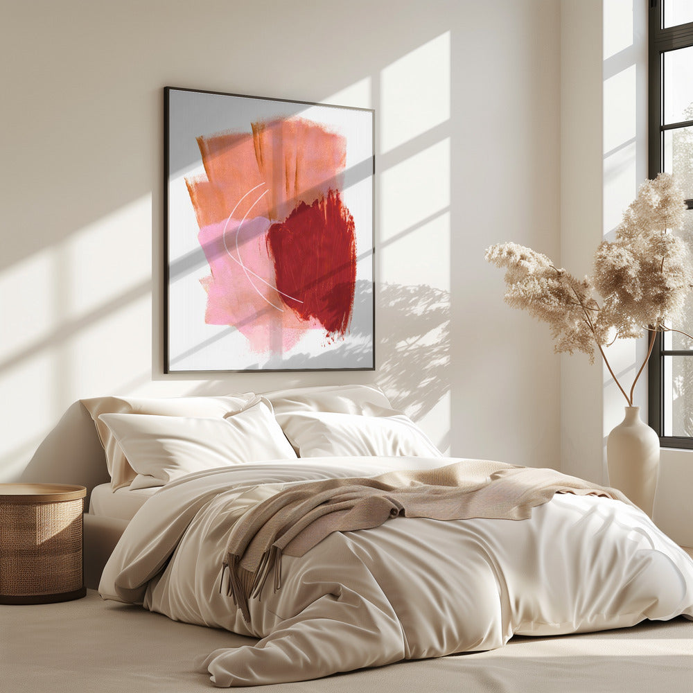 Abstract Brush Strokes 54 | Poster