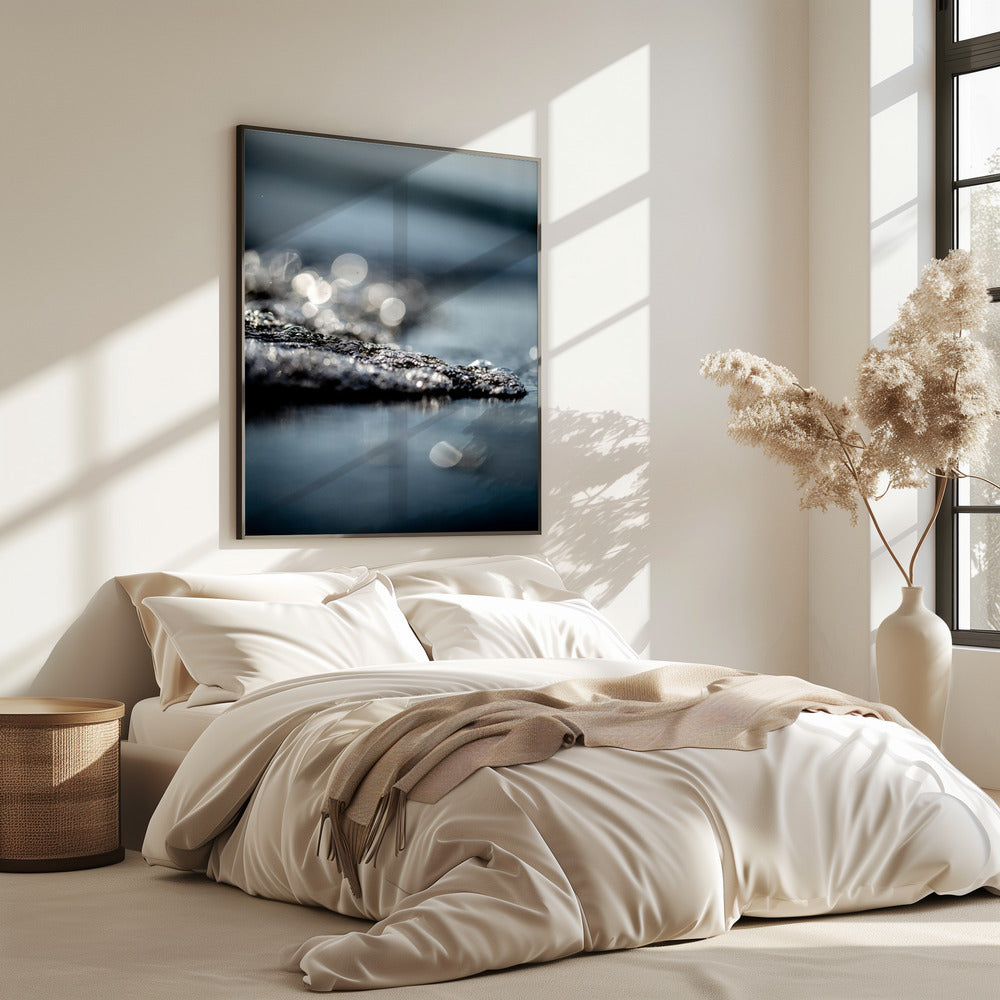 Wellen und Glitzer | Poster