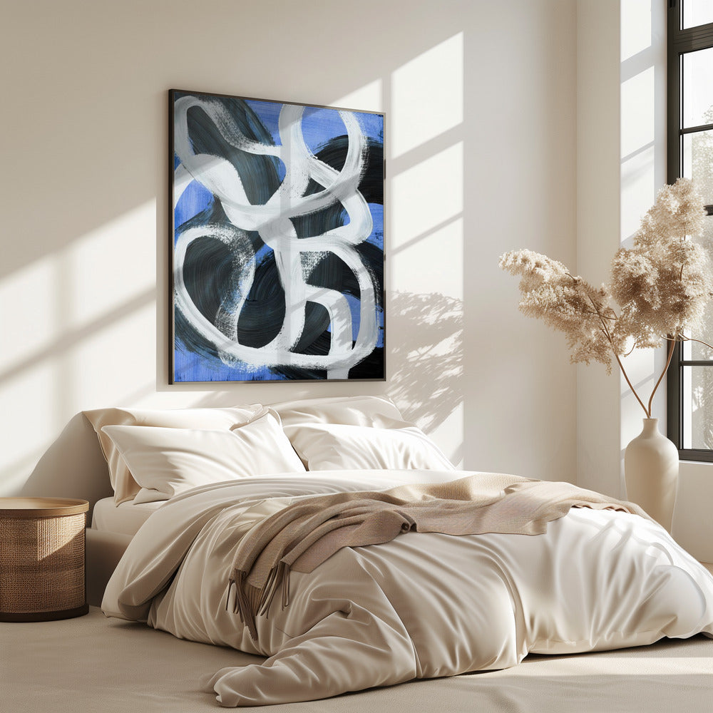 Abstract Brush Strokes 127 | Poster