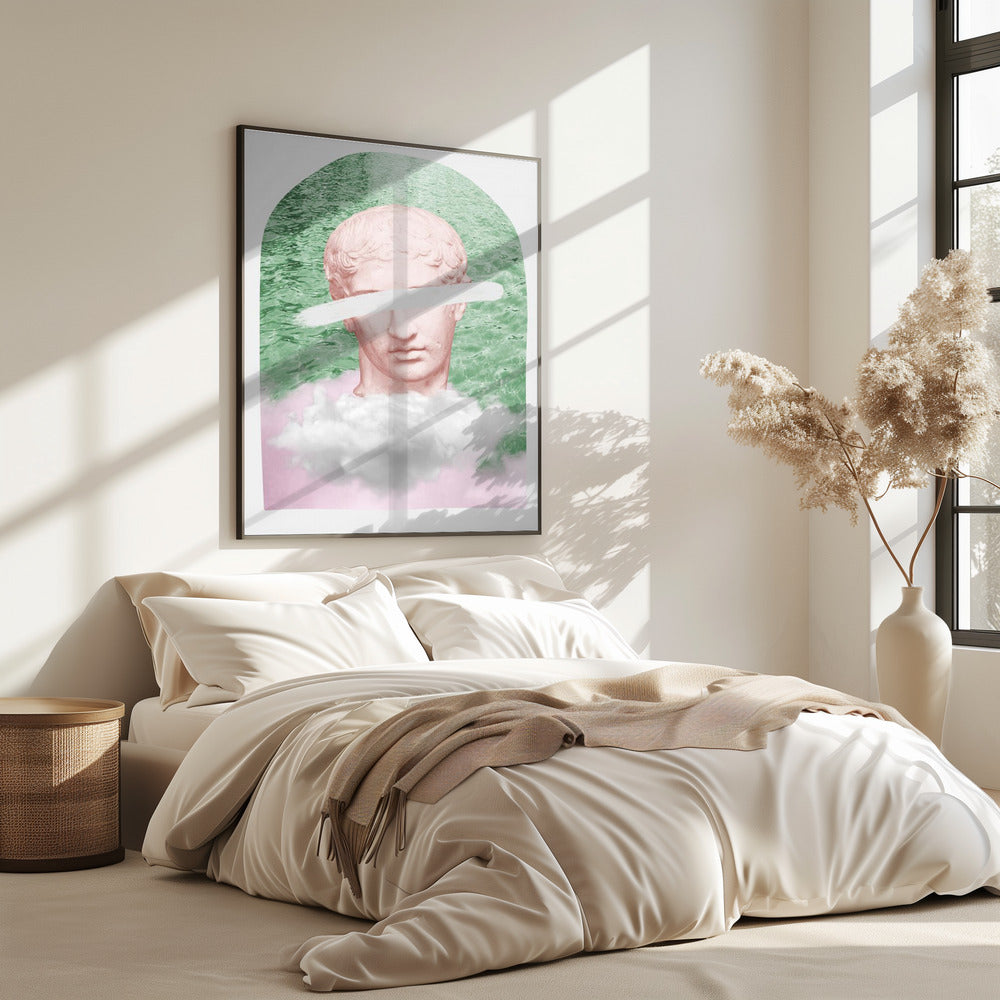 Antike Statue surreales Verhältnis 2x3 | Poster