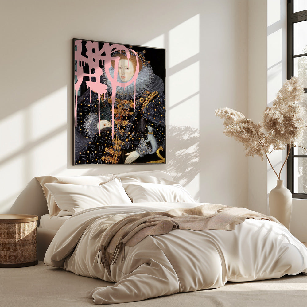 Elizabethpaintpink Verhältnis 2x3 | Poster