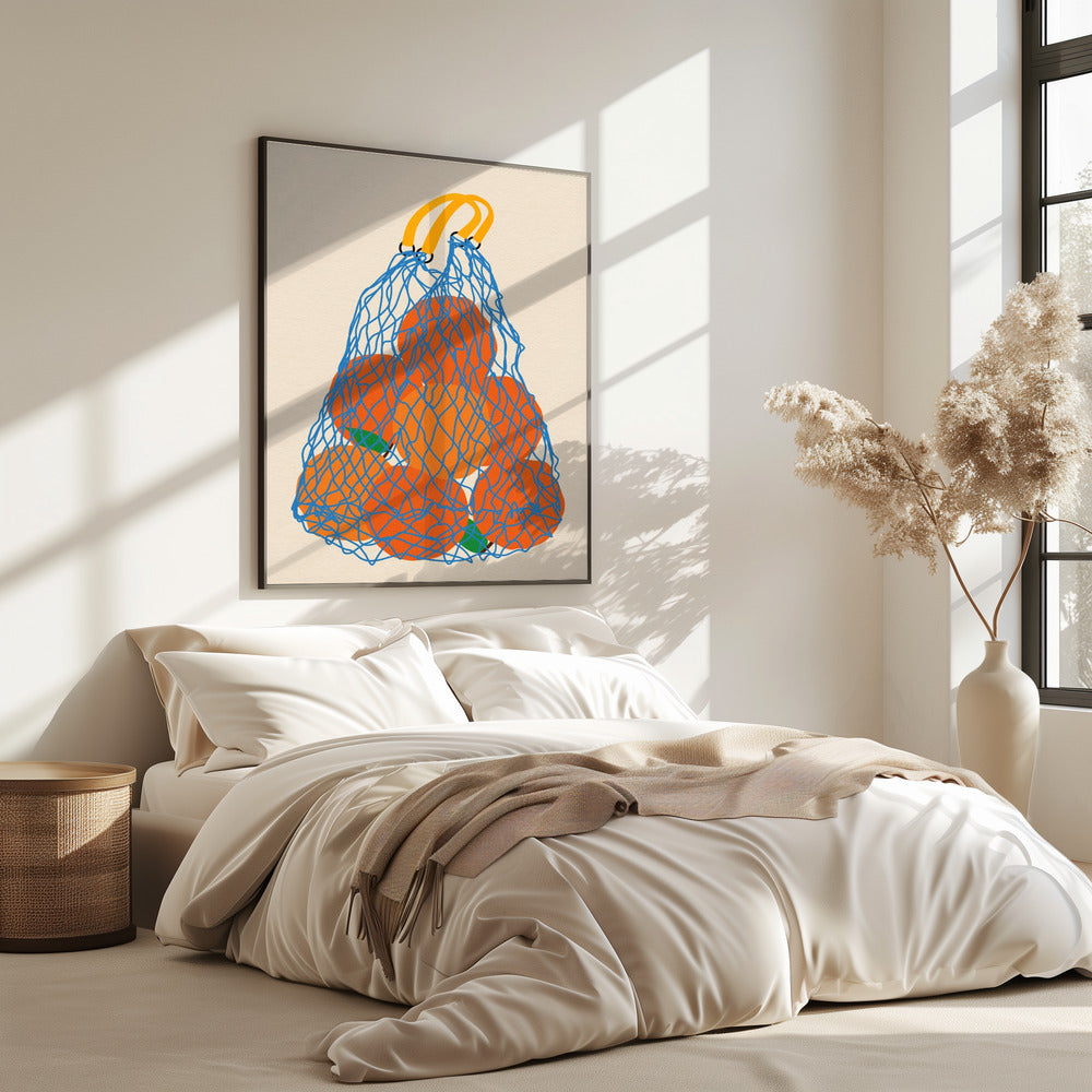 Oranges In a Net Bag Update 24 | Poster