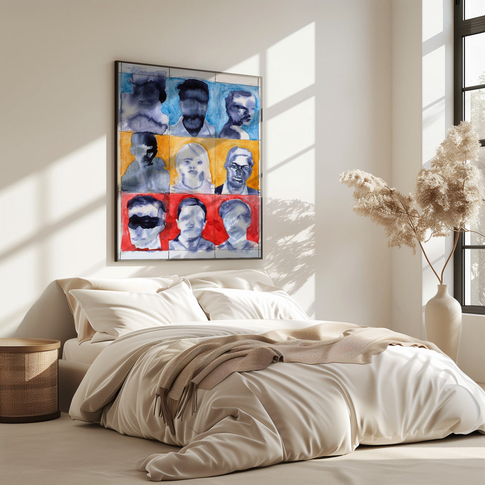 Headshot-Raster Nr. 1 | Poster