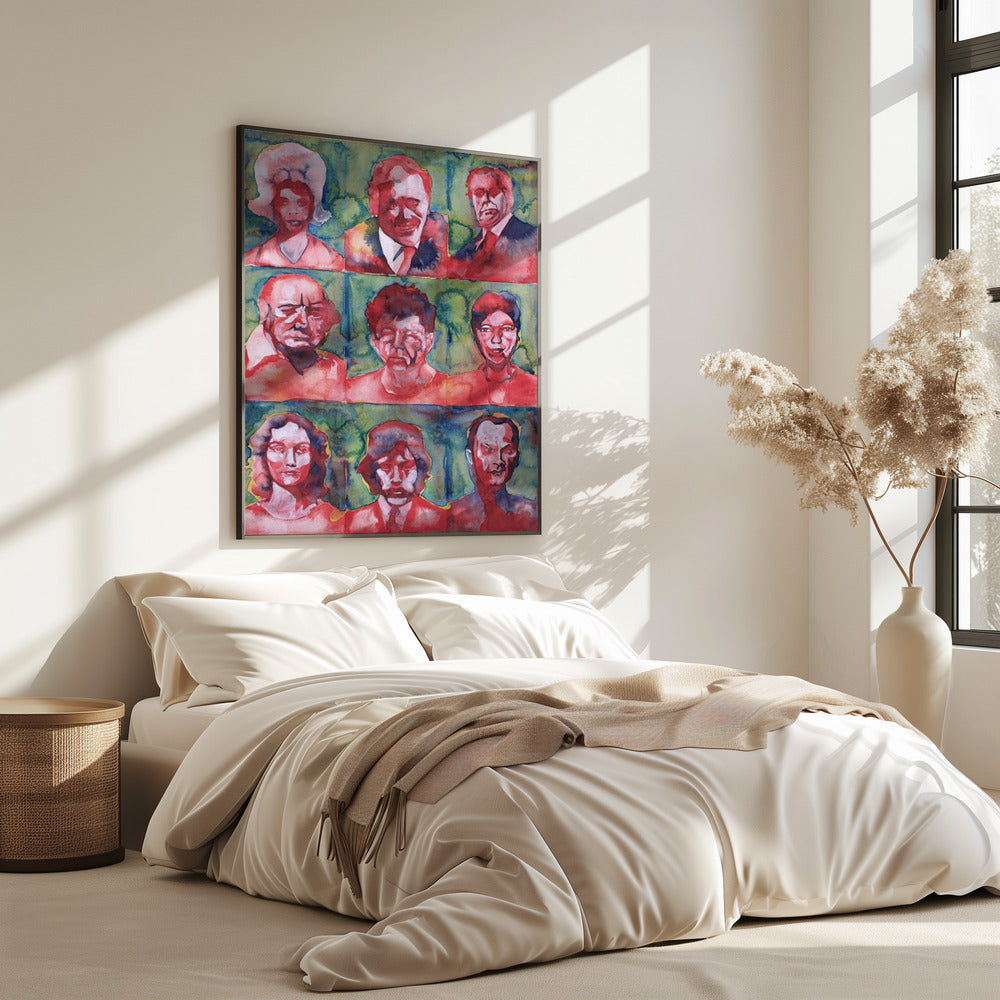 Headshot-Raster Nr. 3 | Poster