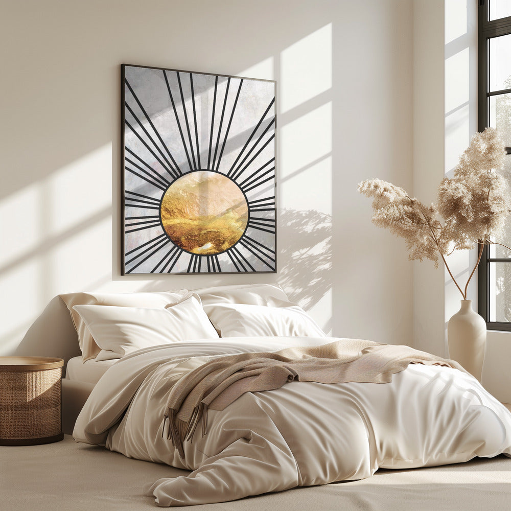 Schwarzes Gold, Mitte Sonne | Poster