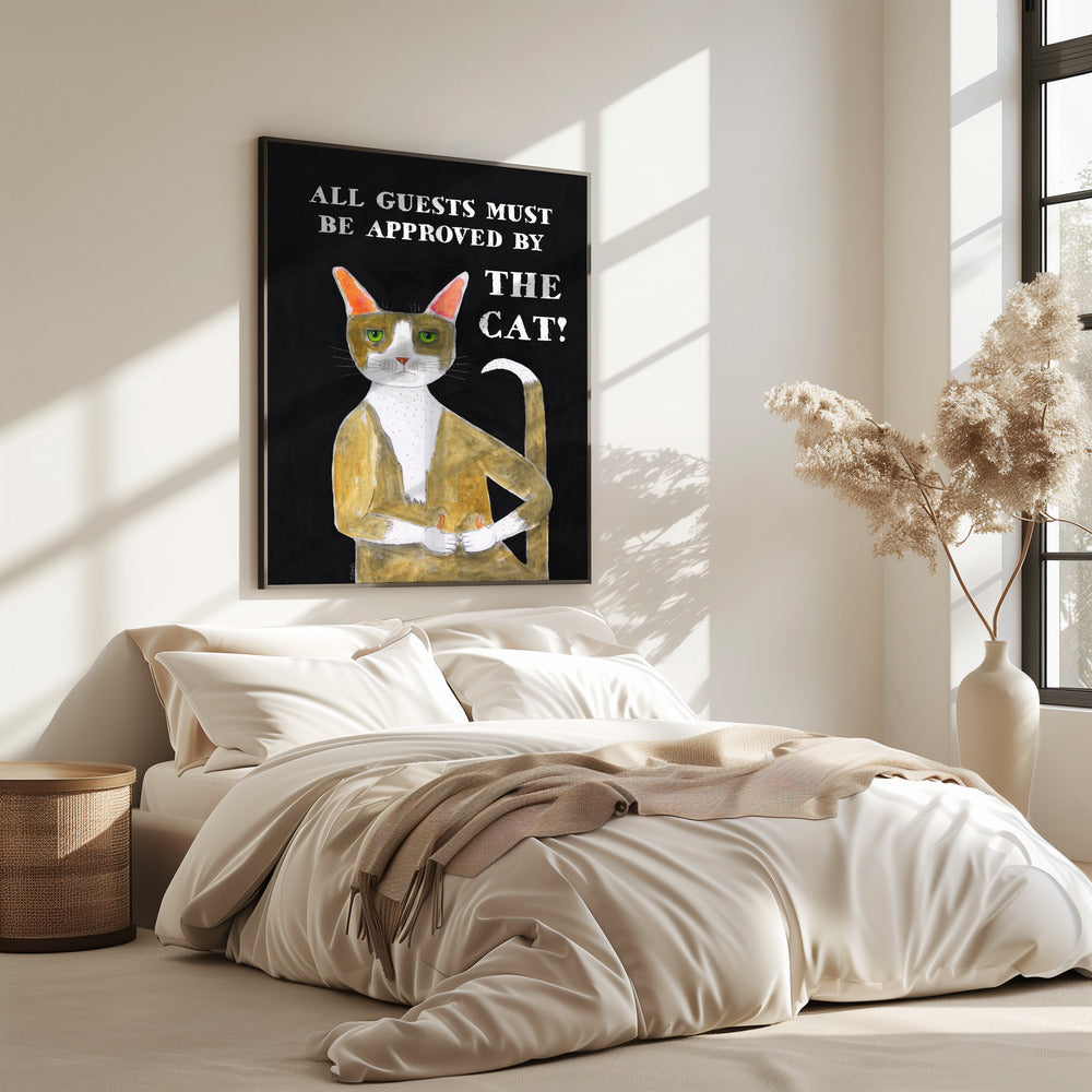 Von der Katze genehmigt | Poster