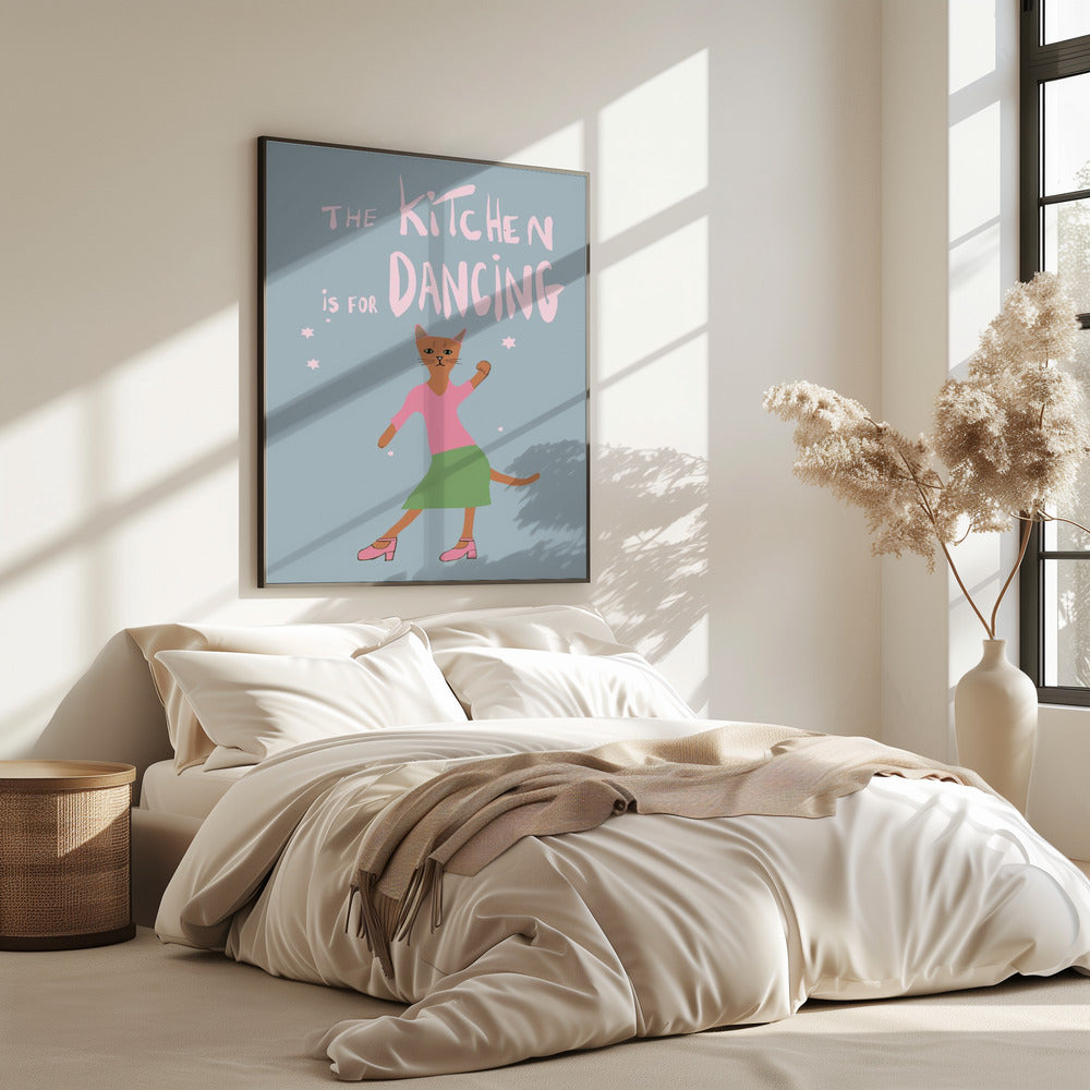 Die Küche ist zum Tanzen da | Poster
