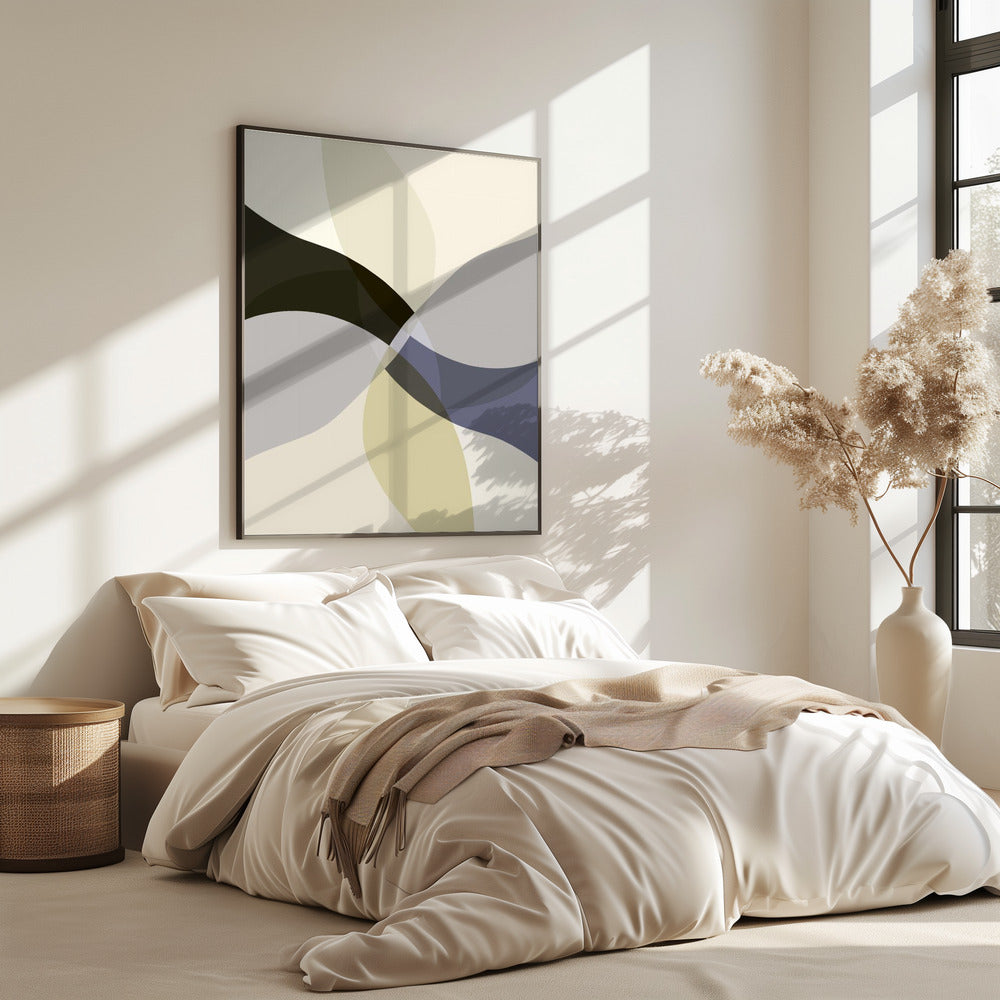 Abstrakte neutrale Formen Druck 3 | Poster