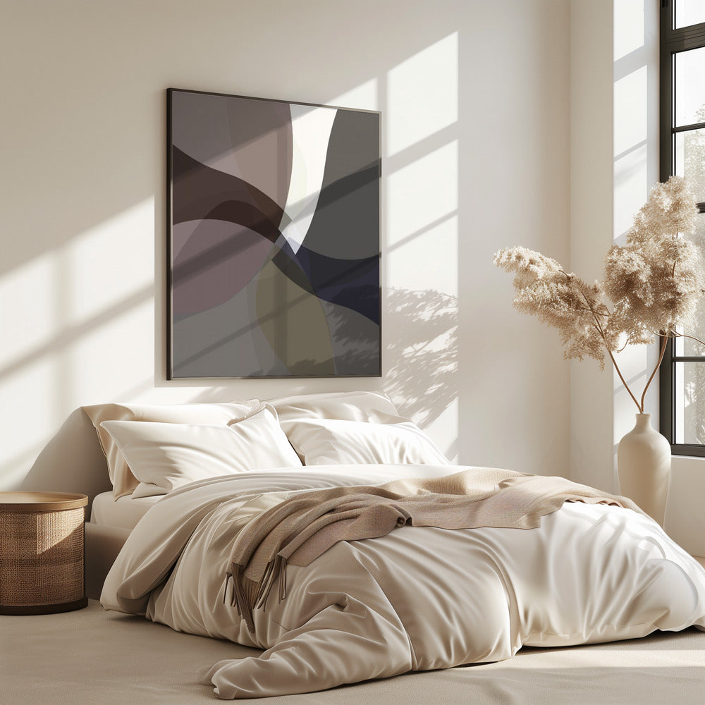 Abstrakte neutrale Formen Druck 5 | Poster