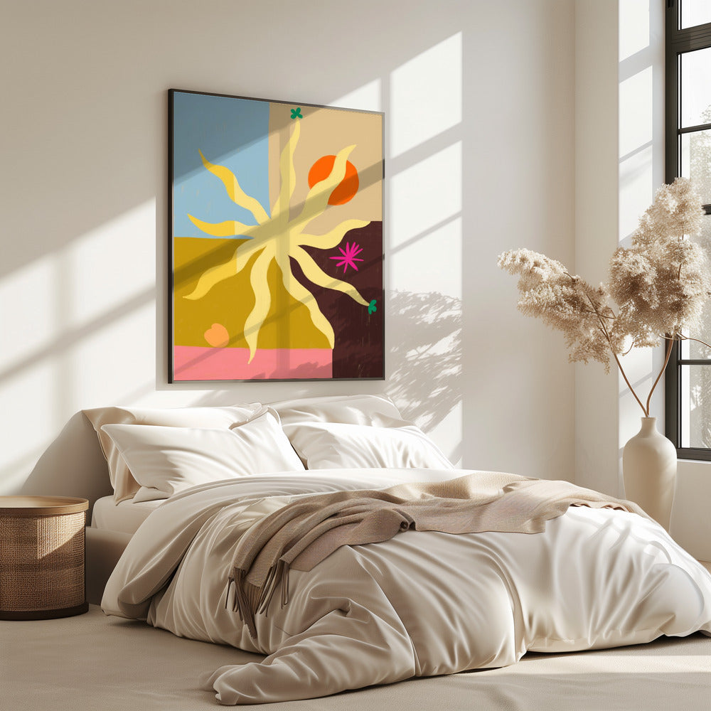 Die Sonne, die Frucht und die Blume | Poster