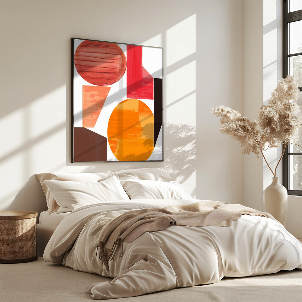 Geometrische Wärme Nr. 1 | Poster