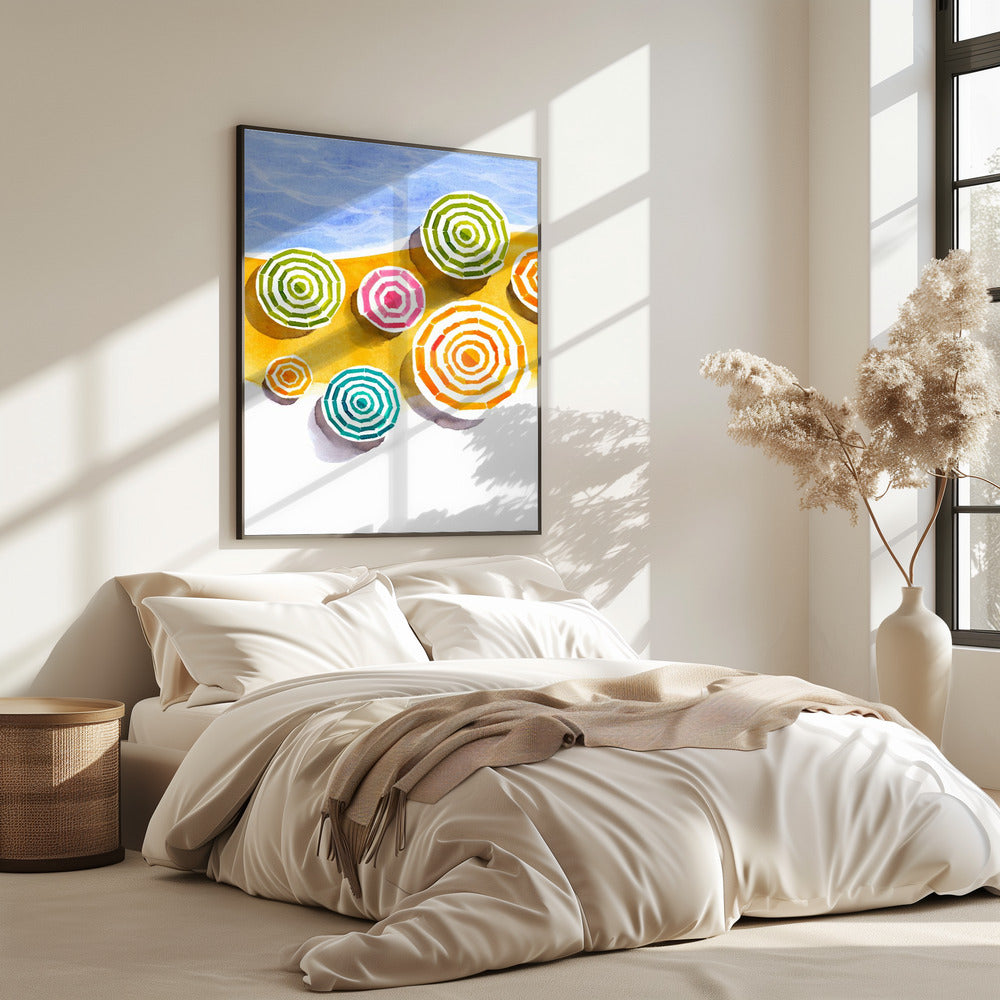 Urlaubsstrand | Poster