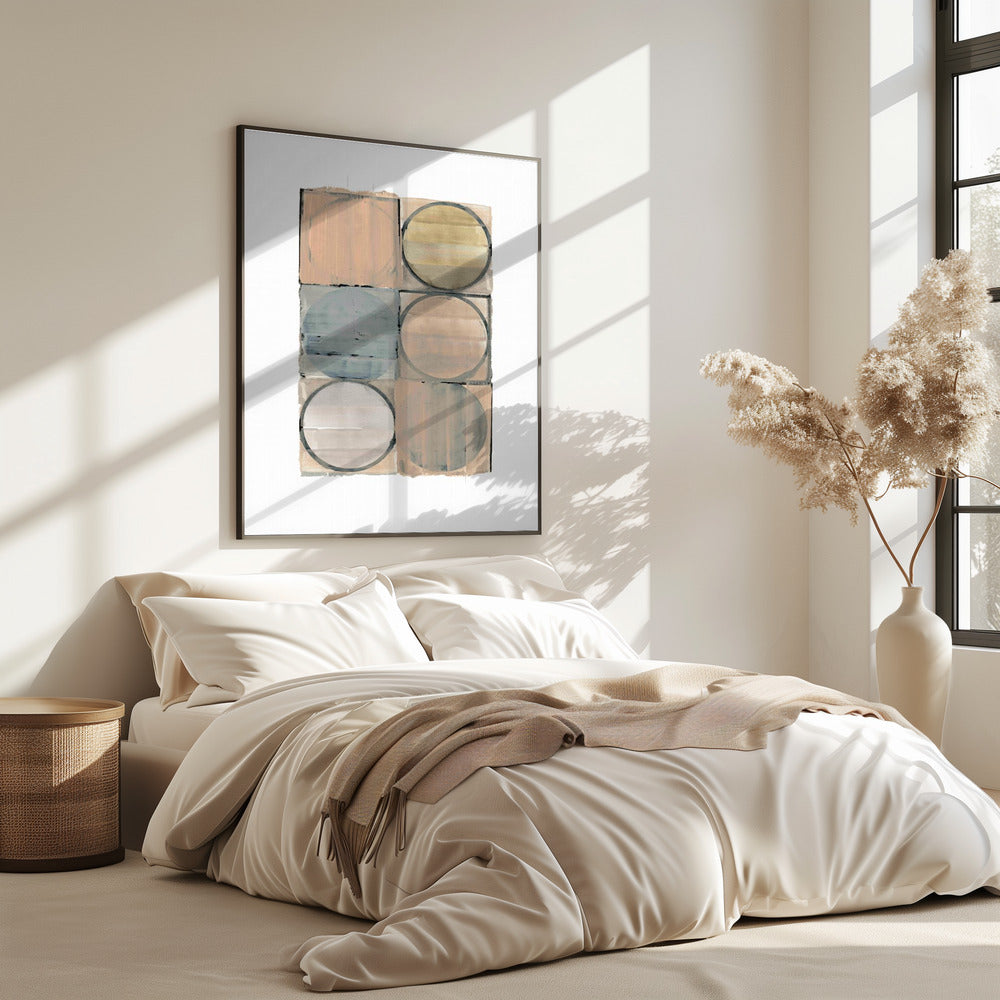 Kreise in Quadraten Nr. 2 | Poster
