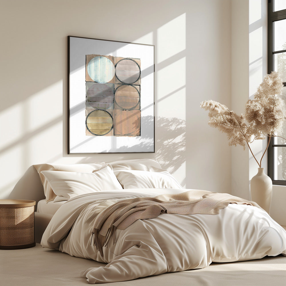 Kreise in Quadraten Nr. 3 | Poster
