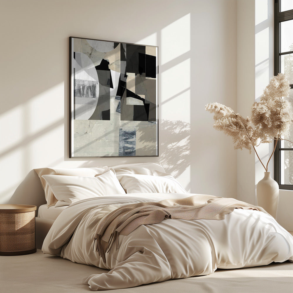Monochrome Komposition Nr. 2 | Poster