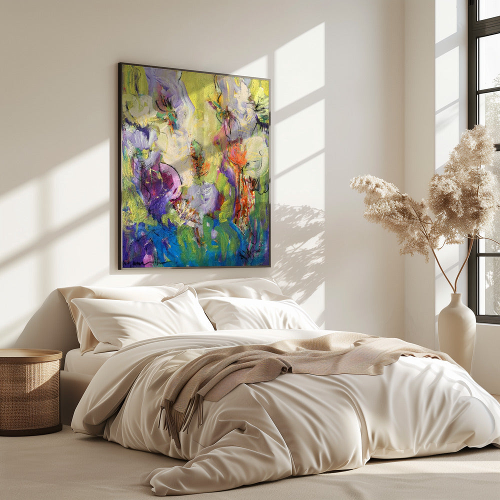 Abstract Blossom Dance | Poster