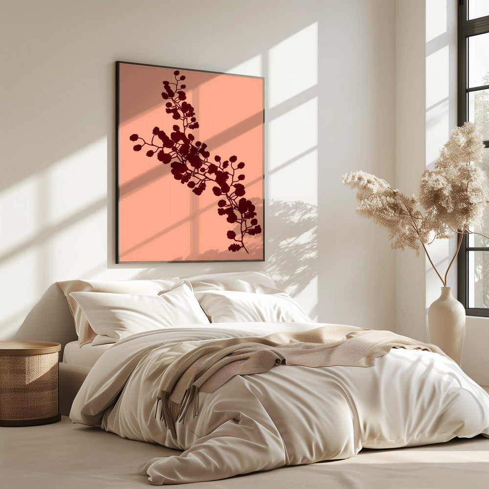 Blumensilhouette 4 | Poster