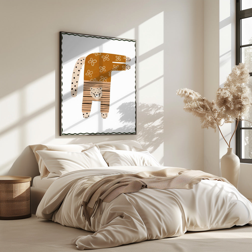 Wunderlicher Gepard | Poster