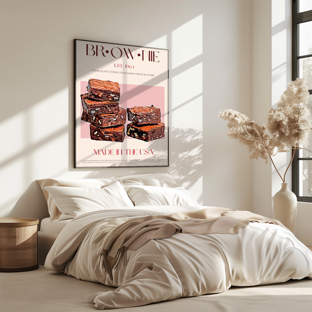 Schoko-Brownies-Genuss | Poster