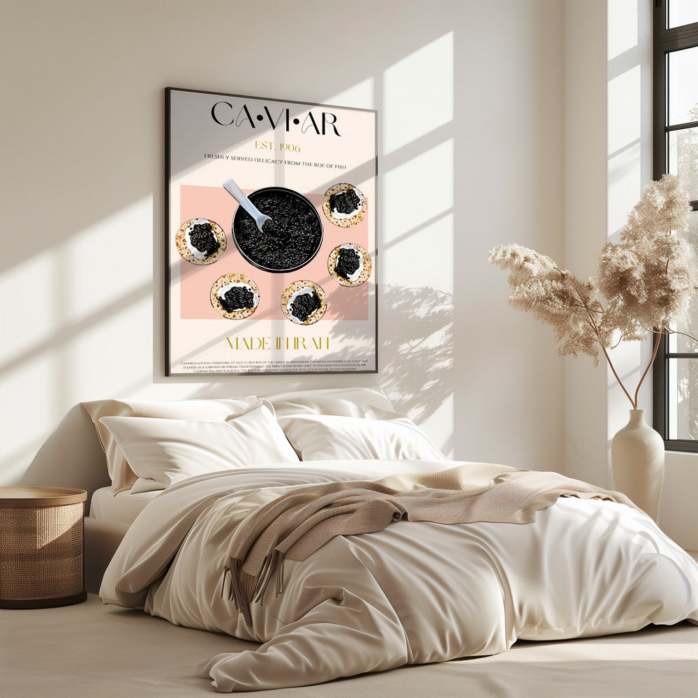 Luxus auf Blini | Poster