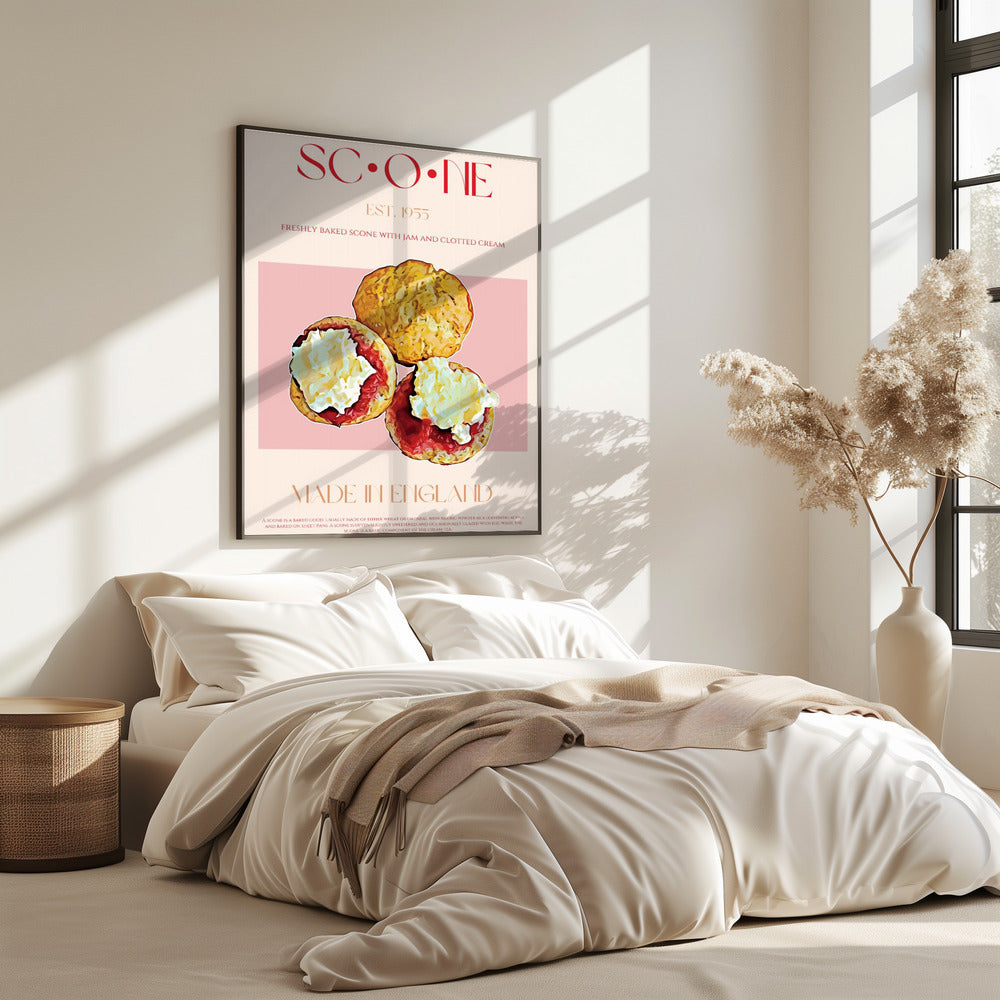 Englischer Scone-Genuss | Poster