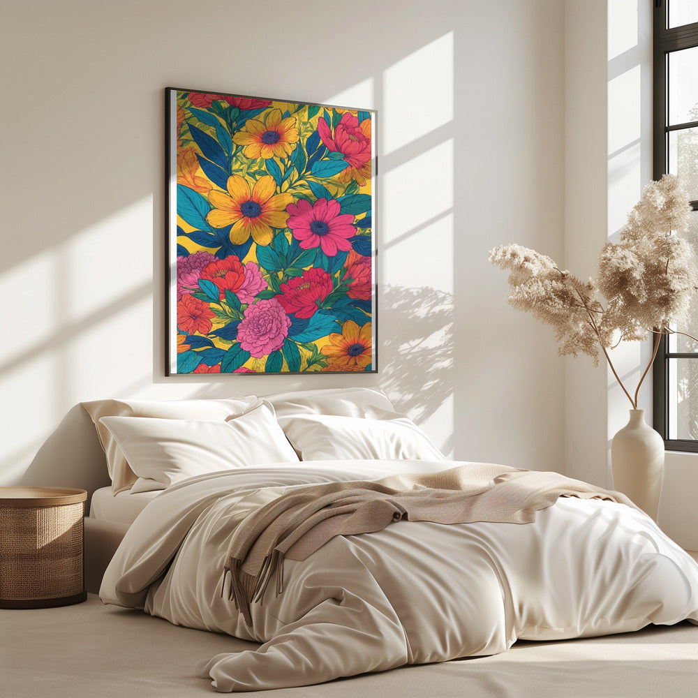 Vibrant Blooming | Poster