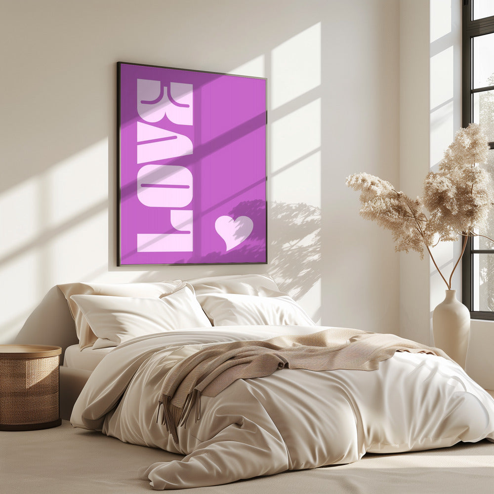 Lila Liebesstimmung | Poster