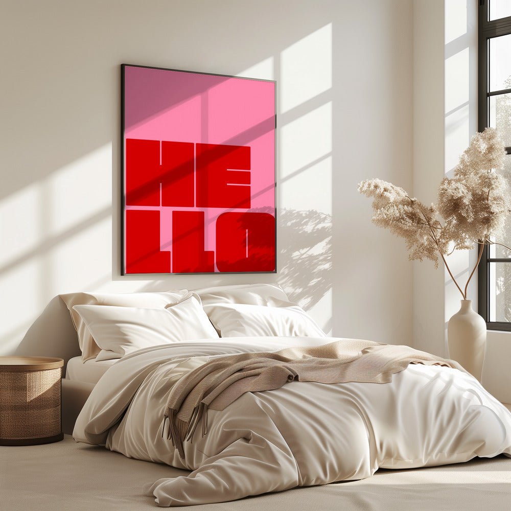 Bold Greeting Bliss | Poster