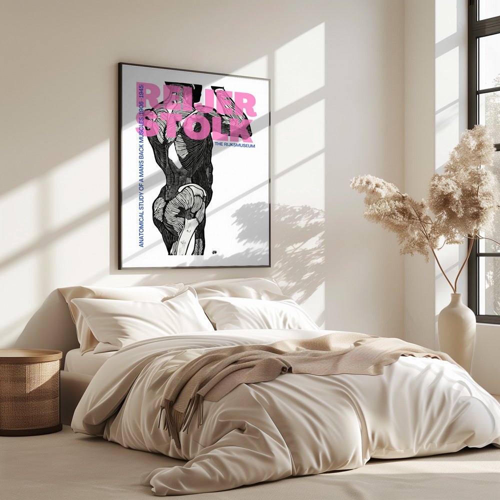 Muskulöse Eleganz | Poster