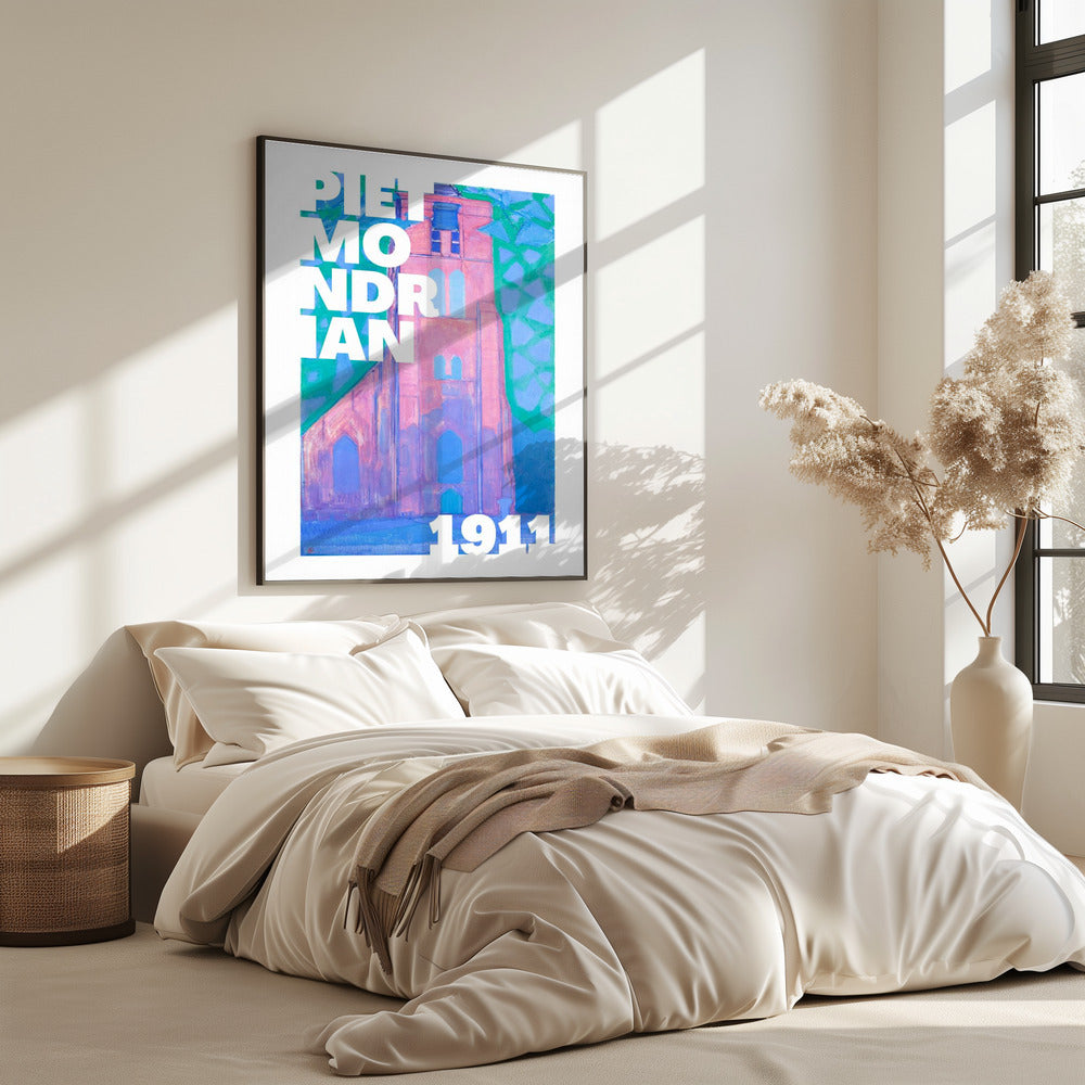 Vibrant Facade 1911 | Poster