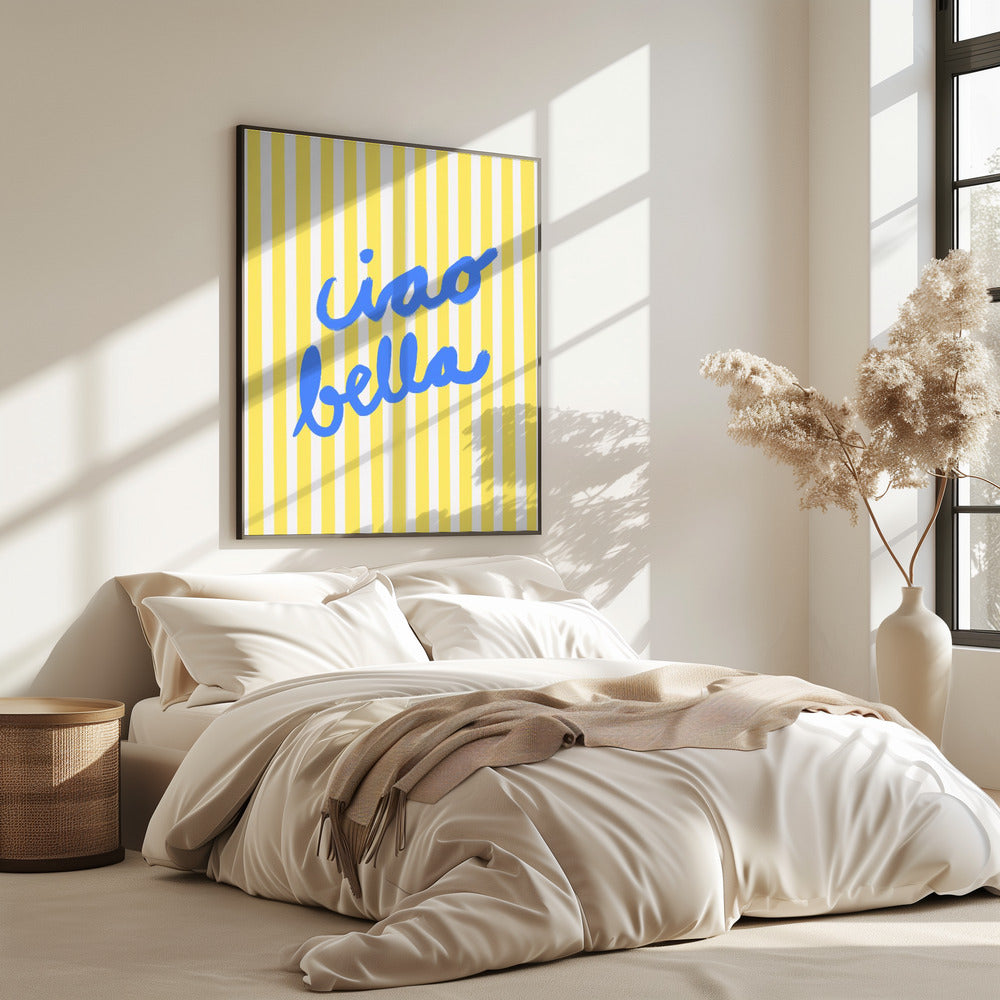 Bright Greeting Stripes | Poster