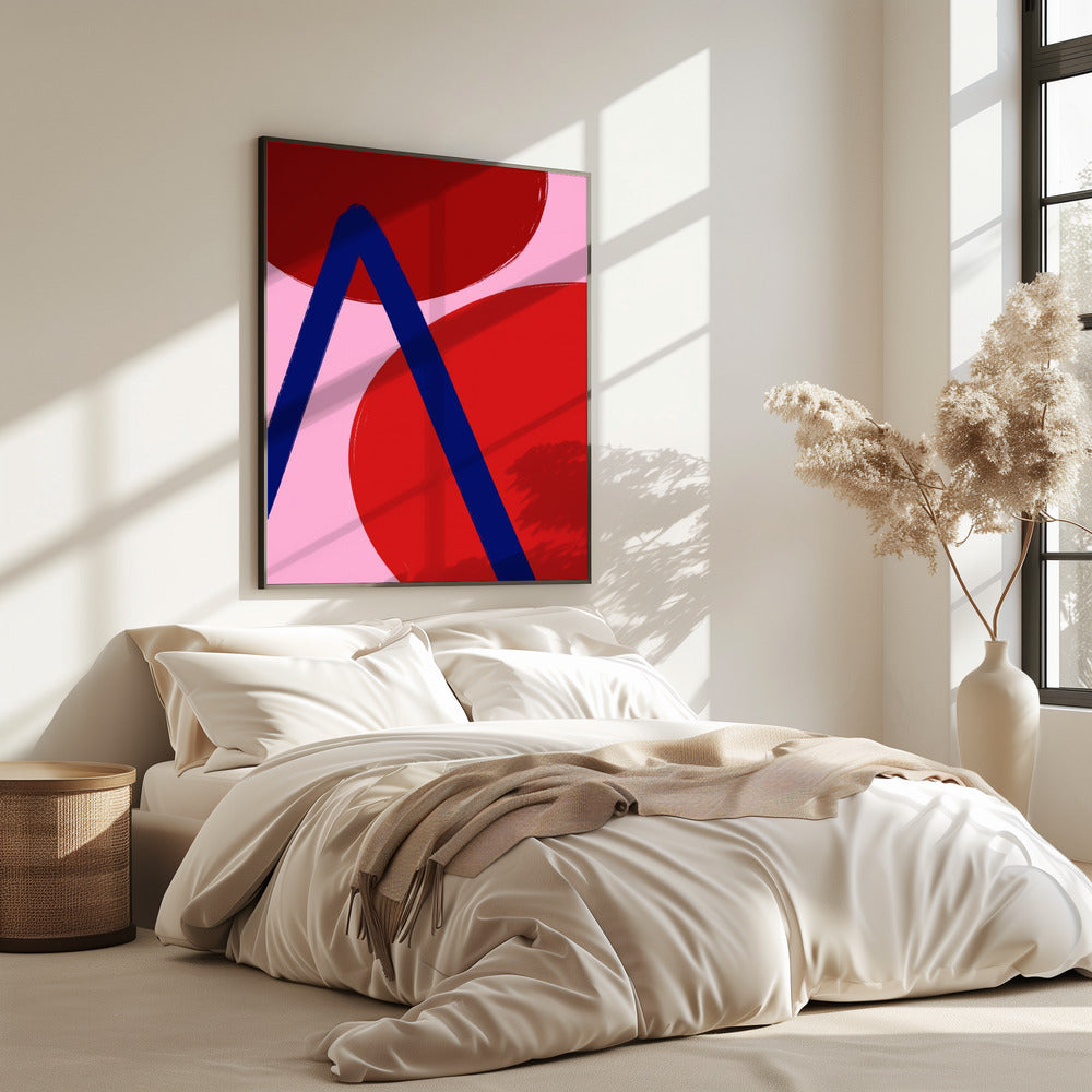 Crimson Geometry | Poster