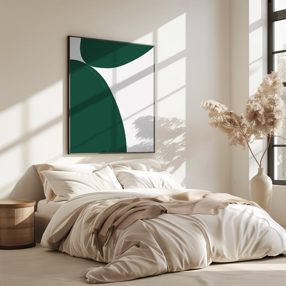 Grüner Minimalismus | Poster