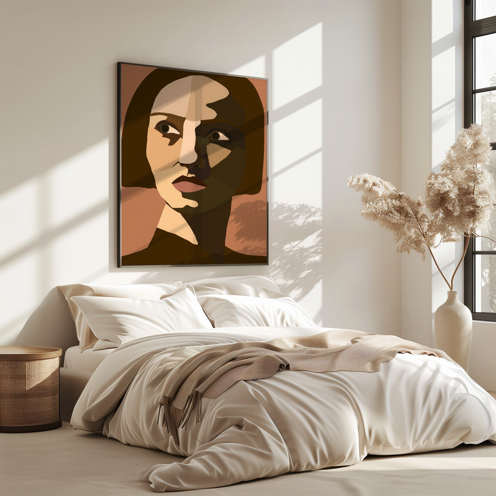 Porträt einer Dame | Poster