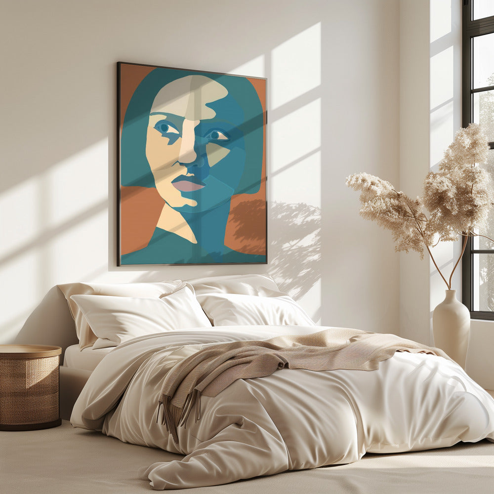 Porträt einer Dame | Poster