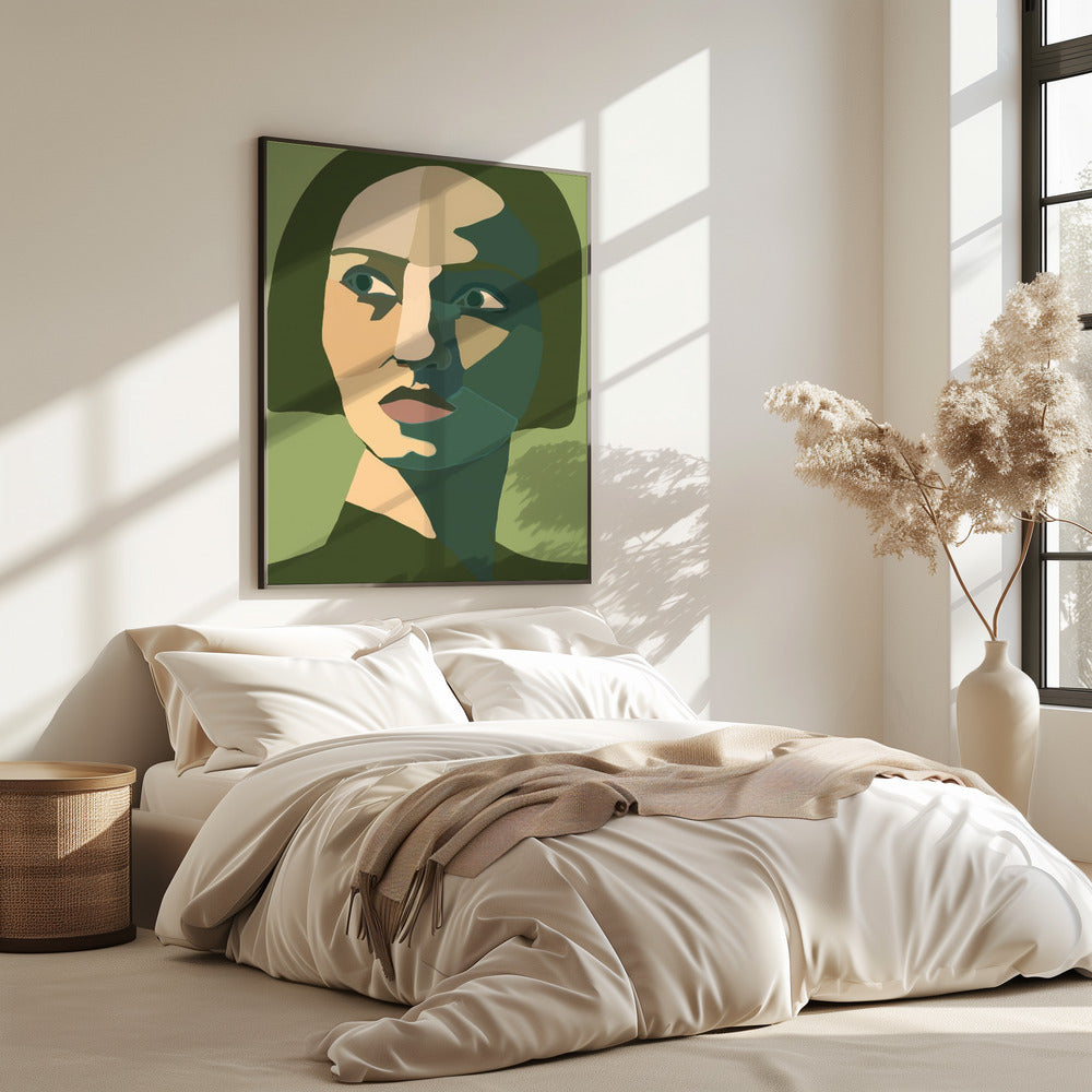 Porträt einer Dame | Poster