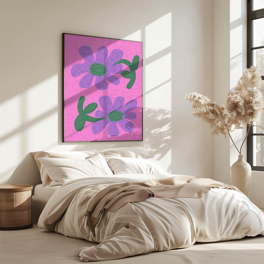 Blüten in Rosa | Poster