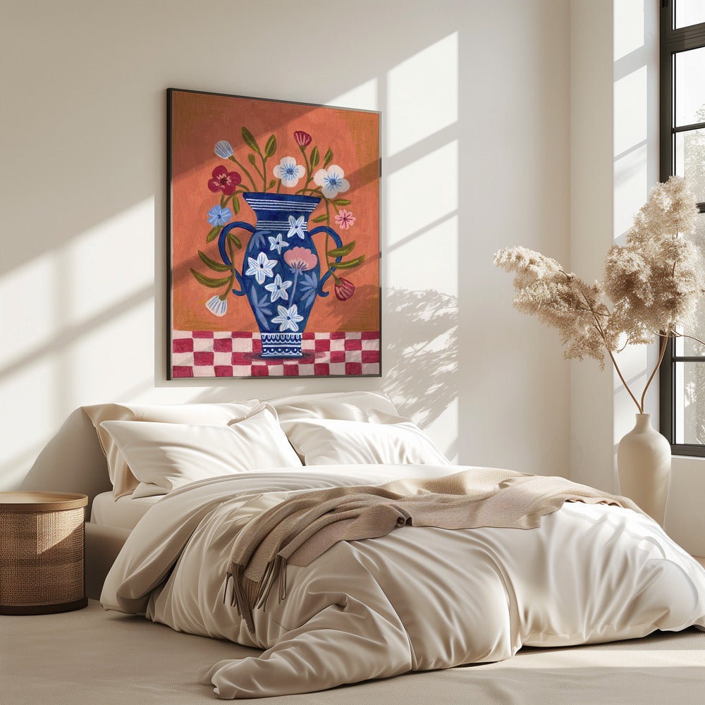 Vase Wild Flowers Bouquet | Poster